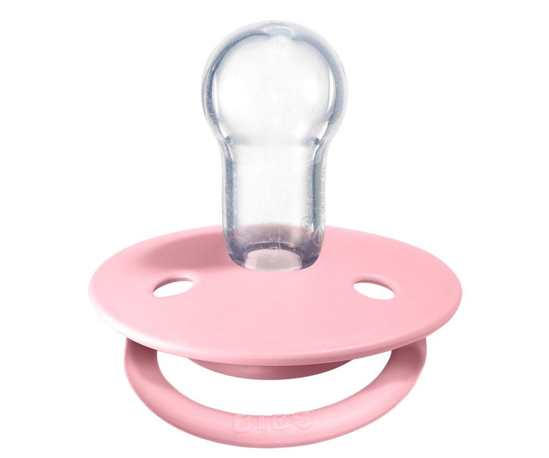 1 chupeta BIBS De Lux silicone tamanho único baby pink
