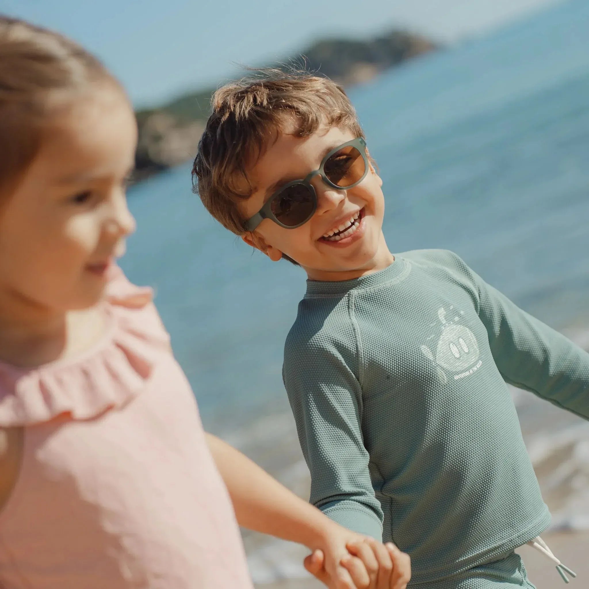 Óculos de sol ocean green 2-4 anos