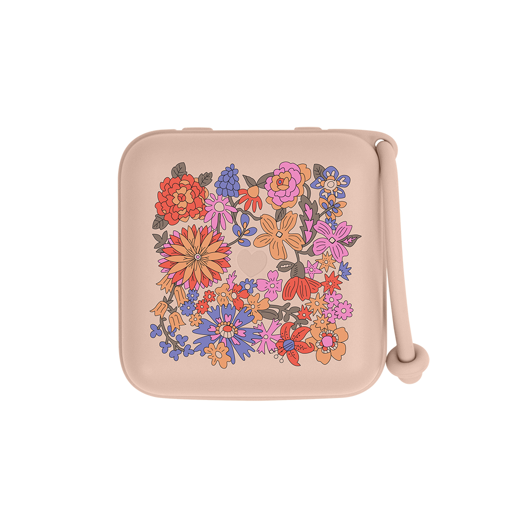 Caixa p/ chupetas Liberty June blossom blush