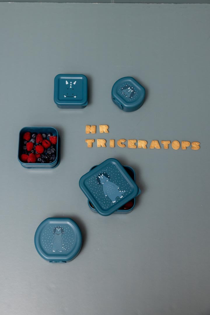 3 lancheiras Mr Triceratops