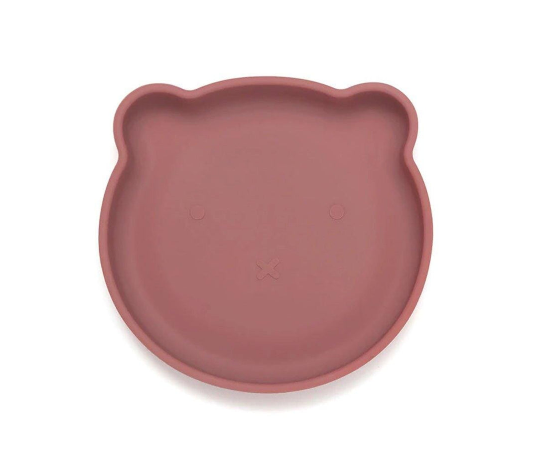 Prato com ventosa bear mahogany rose Dinnerware Petit Monkey 