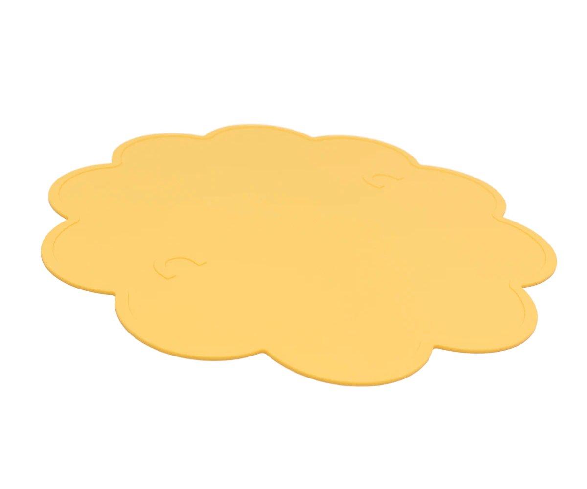 Individual de silicone jelly amarelo