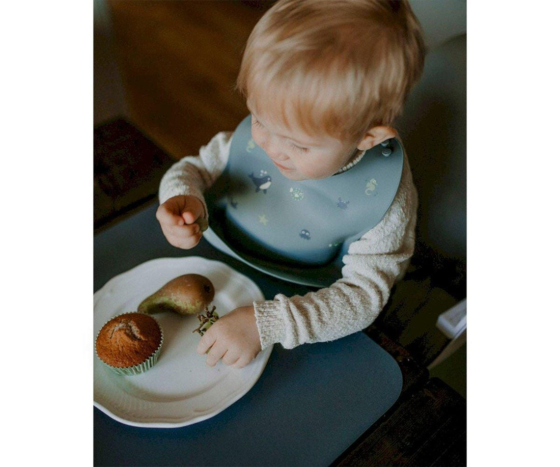 Babete de silicone oceano dinnerware Noui Noui