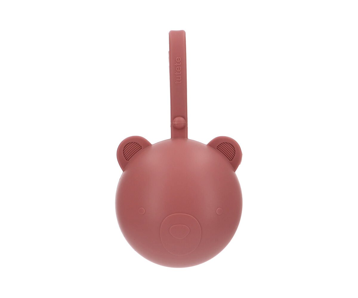 Caixa p/ guardar chupetas silicone bear brick dust