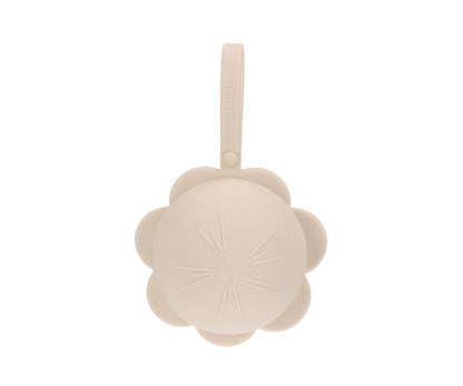 Caixa p/ guardar chupetas flower silicone ivory