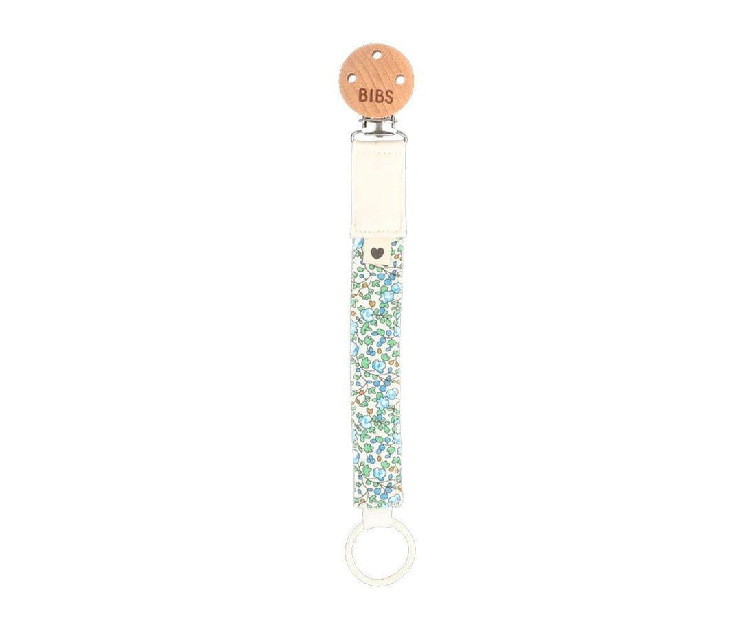 Prende-chucha Eloise ivory BIBS X Liberty pacifier clip Bibs 