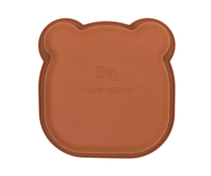 Forma bola urso silicone brown chocolate