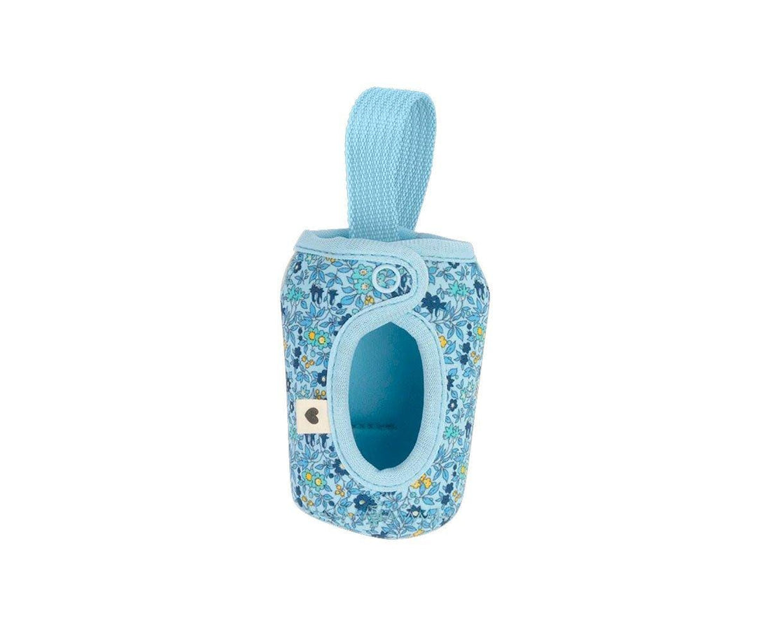 Capa biberão pequeno BIBS X Liberty Chamomile Lawn Baby Blue Biberão BIBS