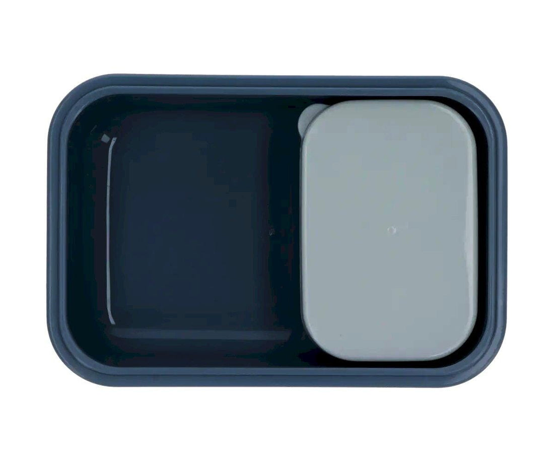 Lancheira bento leaves blue dinnerware tutete