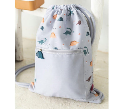 Mochila-saco impermeável dinos Backpack tutete 