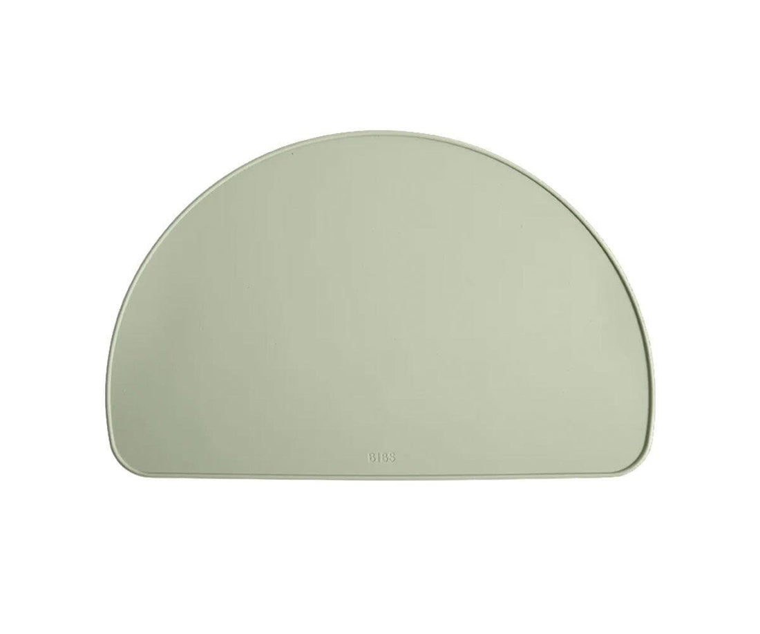 Individual de silicone BIBS Classic sage dinnerware BIBS