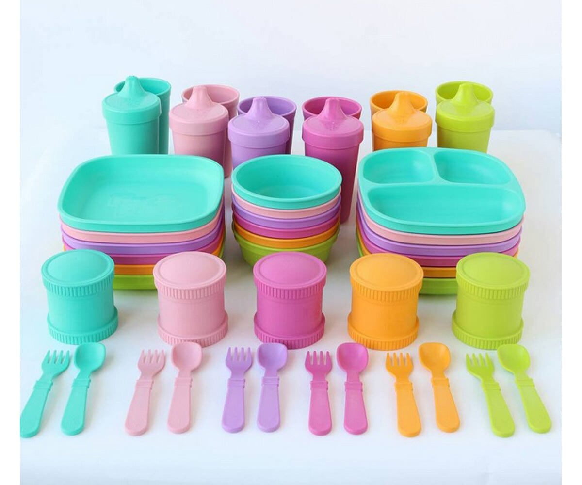 Copo rosa claro dinnerware Re-play Recicled 