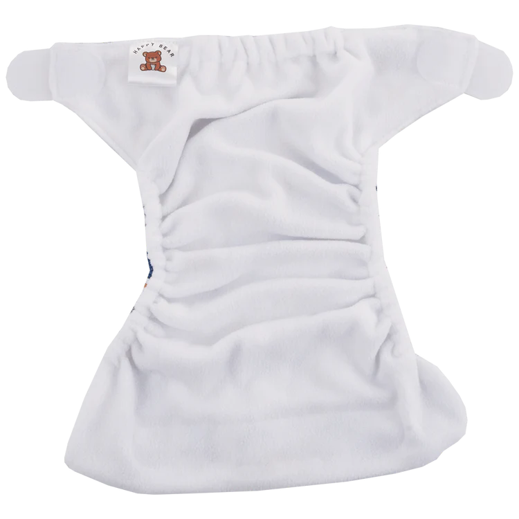 Fralda de natação reutilizável c/ velcro marina