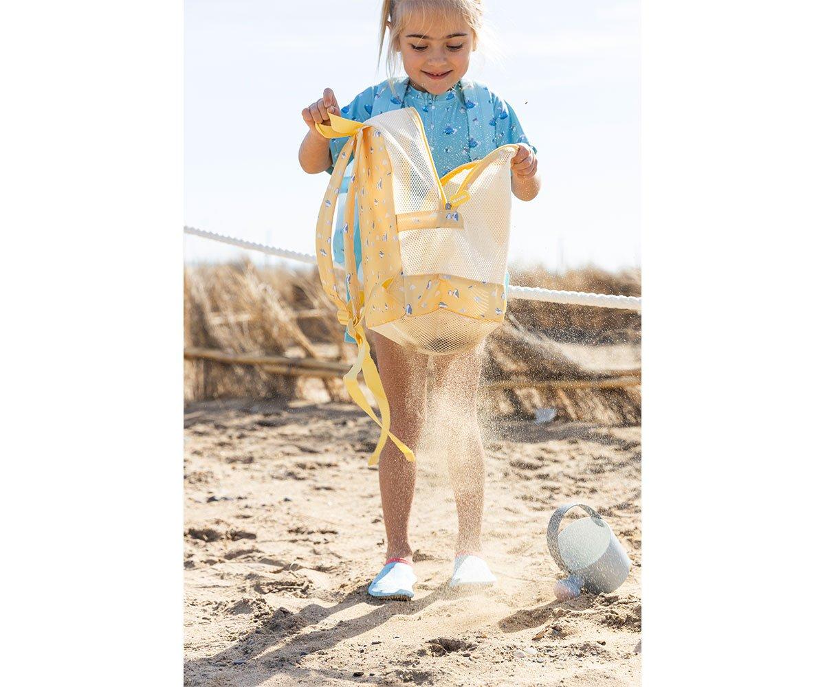 Mochila praia anti-areia pinguim