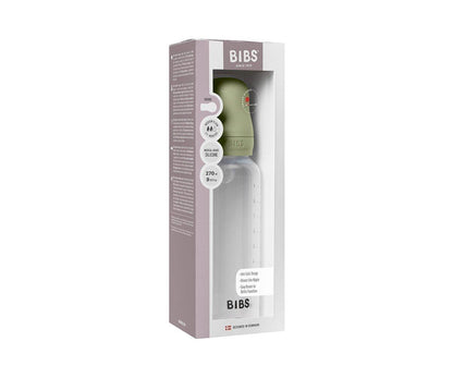 Biberão plástico 270 ml tetina silicone sage