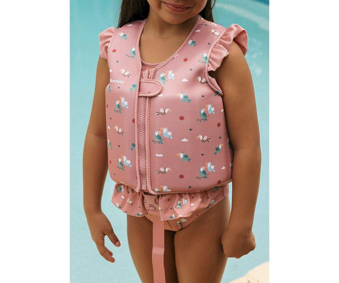 Colete flutuador aprendizagem tucano