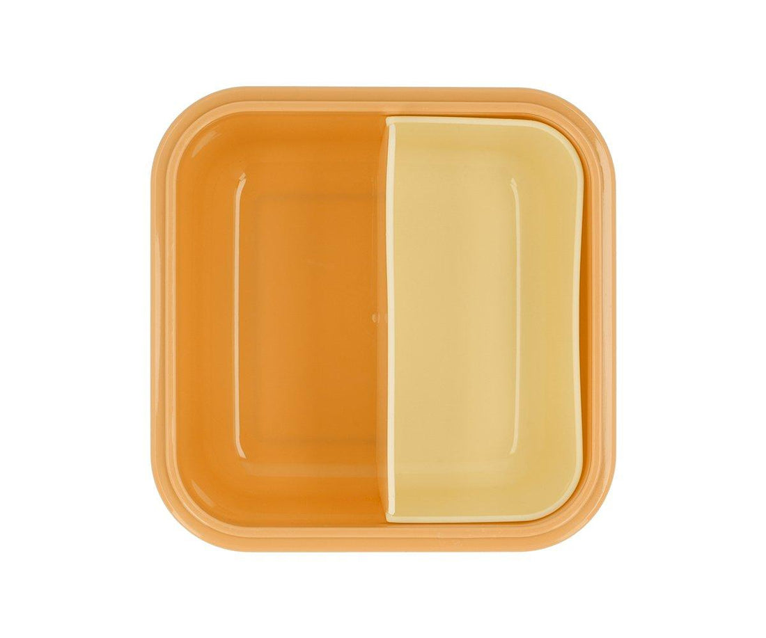 Lancheira grande stripes yellow chess