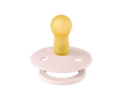 2 chupetas redondas BIBS Colour pale butter | petal