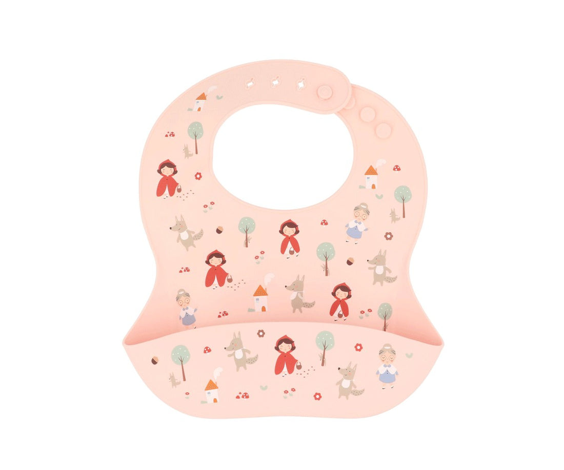 Babete silicone Capuchinho Vermelho