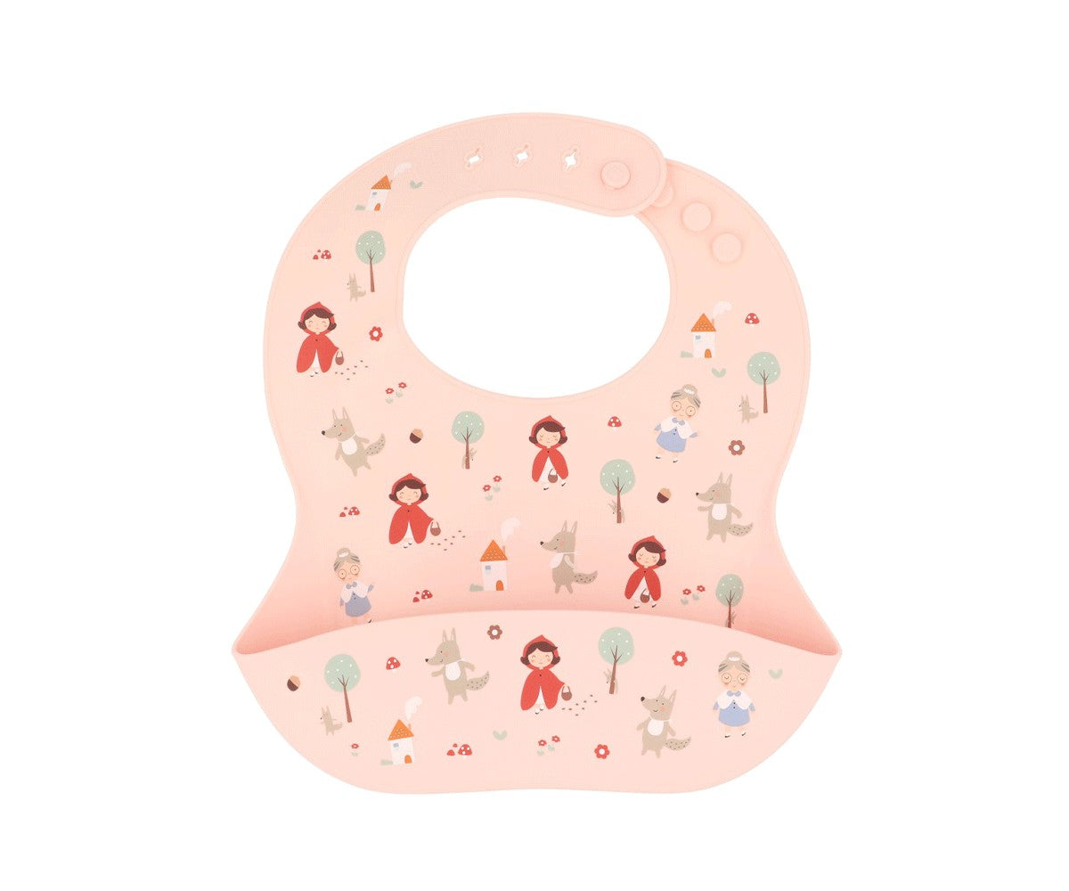 Babete silicone Capuchinho Vermelho