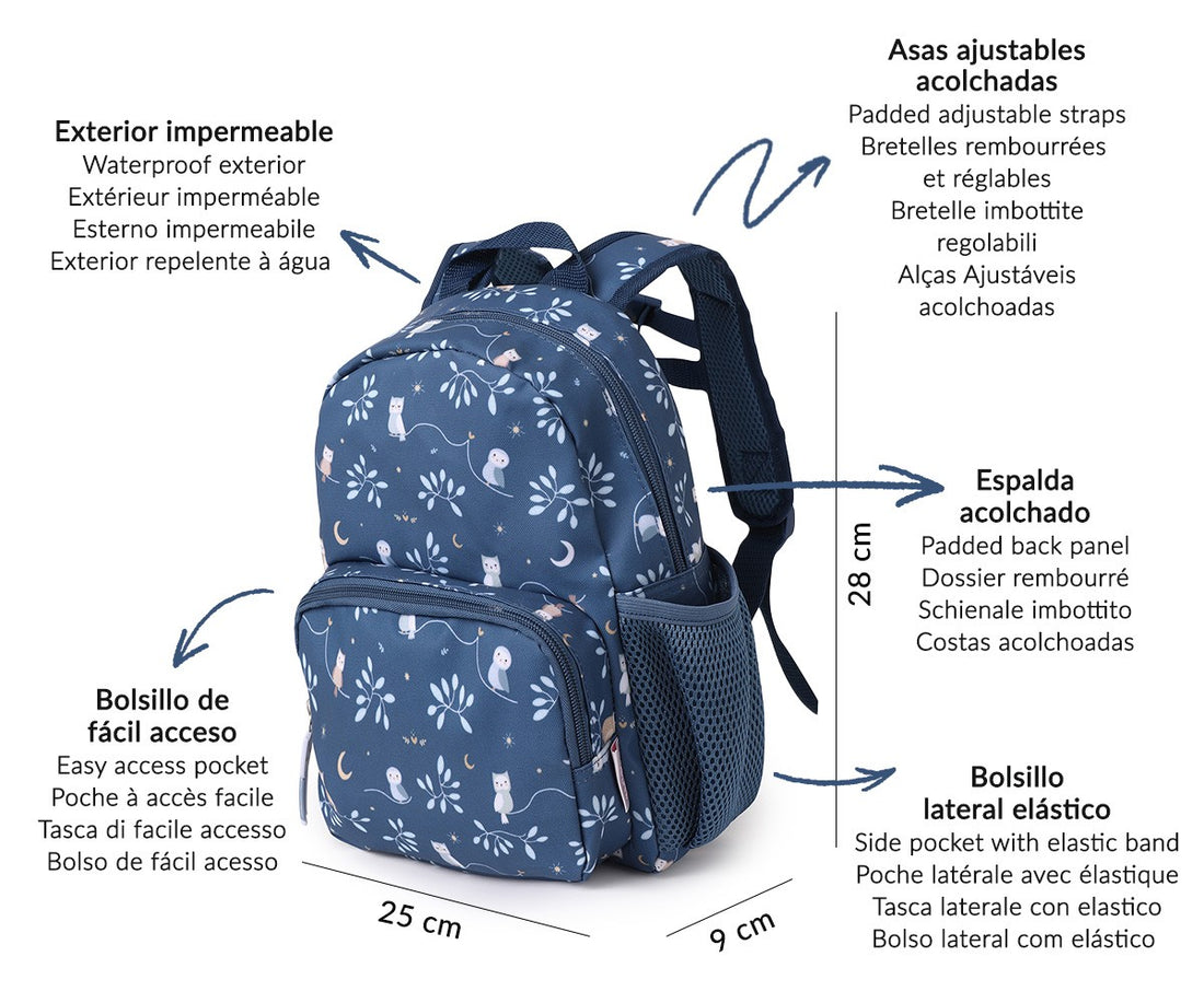 Mochila infantil magical forest