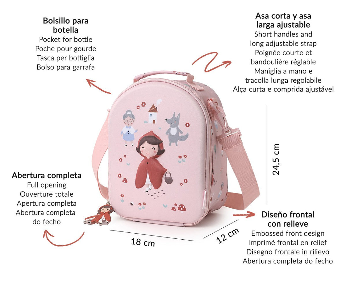 Bolsa térmica Capuchinho Vermelho