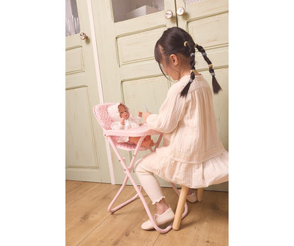 Cadeira refeição para bonecas Flowers