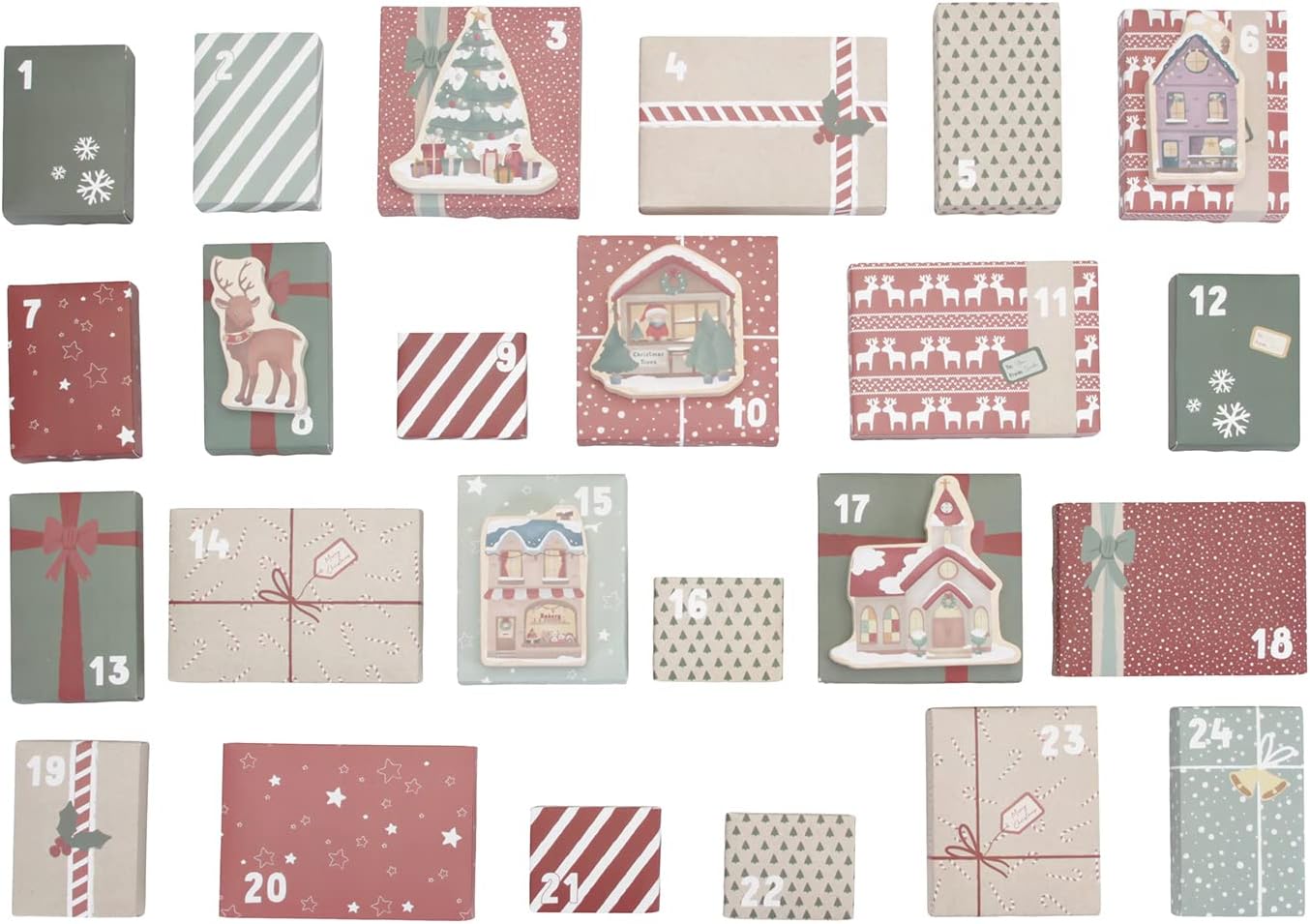 Calendário do advento | Aldeia de Natal