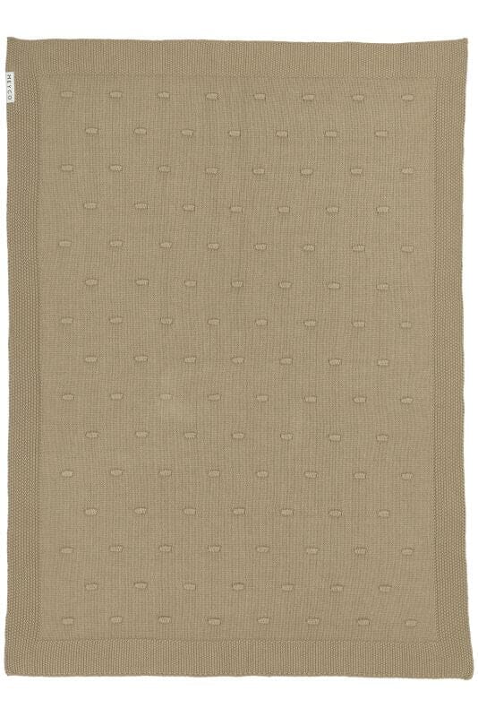 Manta knots taupe 100 x 75 cm Blanket Meyco 