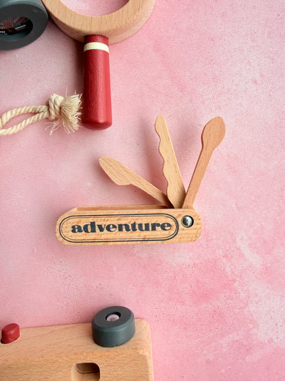 Adventure set de madeira