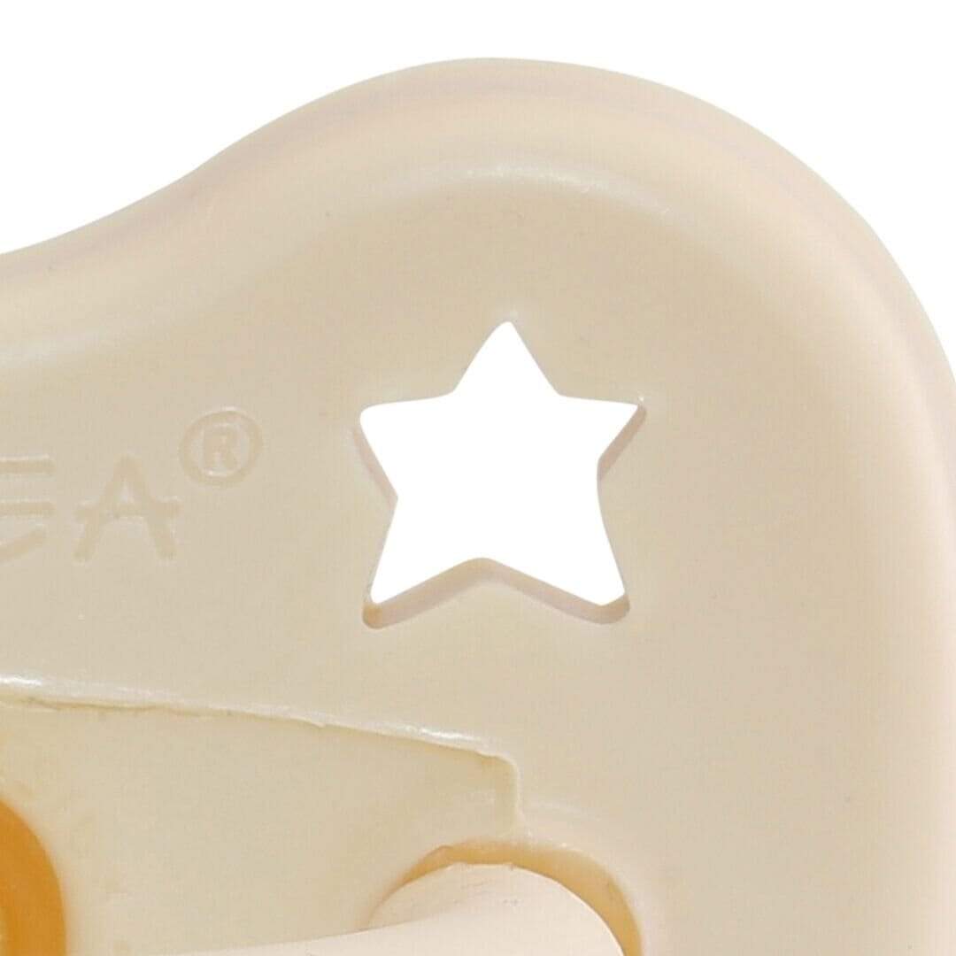 Chupeta redonda látex milky white 0-3 M