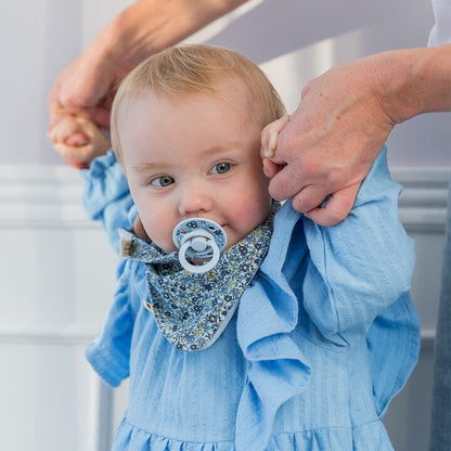 Babete bandana Cape Fossil Grey BIBS X Liberty Babete Bibs 