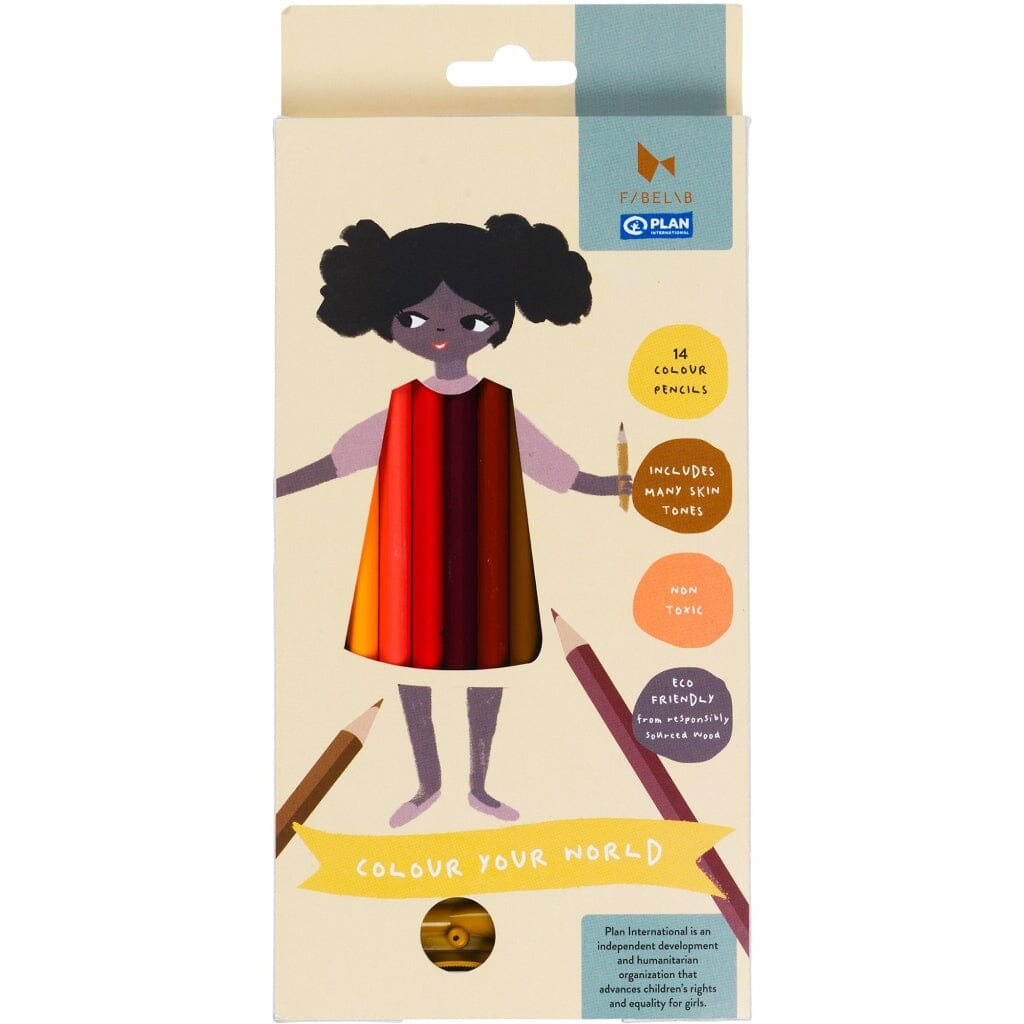 Lápis de cor Colorir O Mundo Fabelab