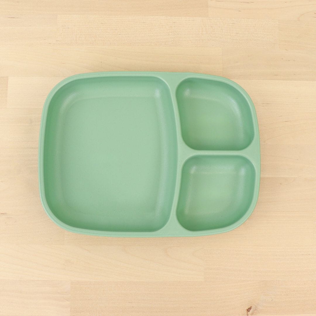 Prato grande com compartimentos sage dinnerware Re-play Recicled 
