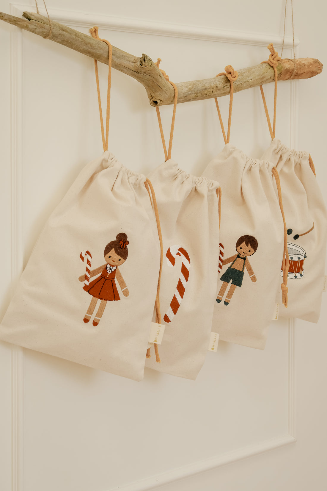 Saco de Natal decorativo Candy Cane