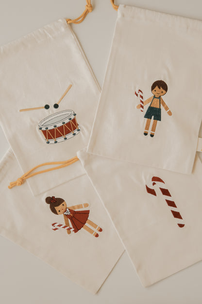 Saco de Natal decorativo Gingerbread girl