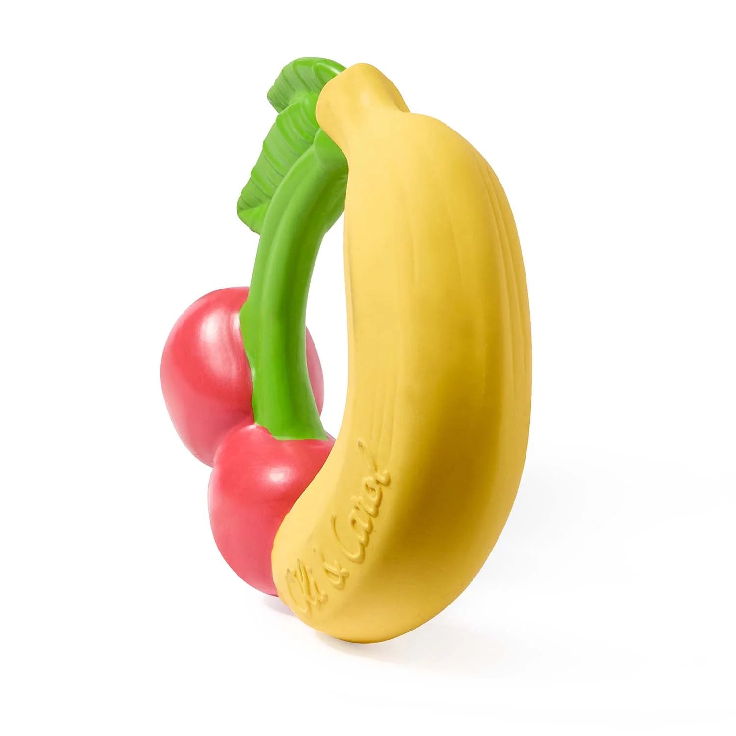 Anel de dentição banana cereja