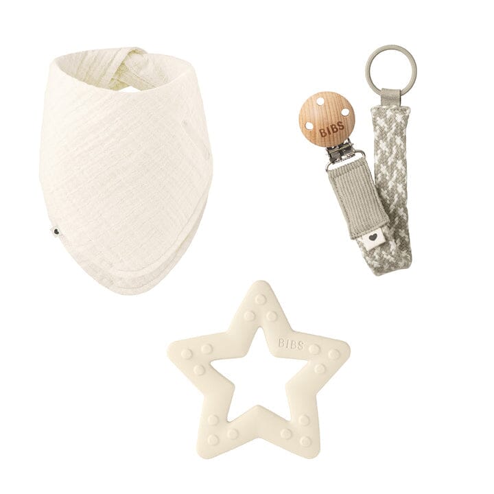 Gift pack ivory +3 meses BIBS Doudou Bibs 