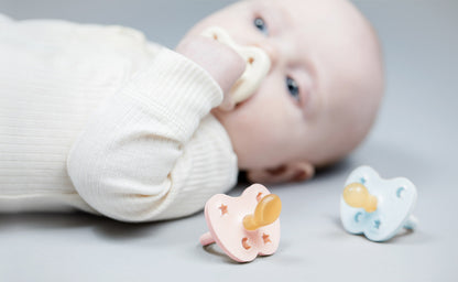 Chupeta ortodôntica látex baby blue 0-3 M