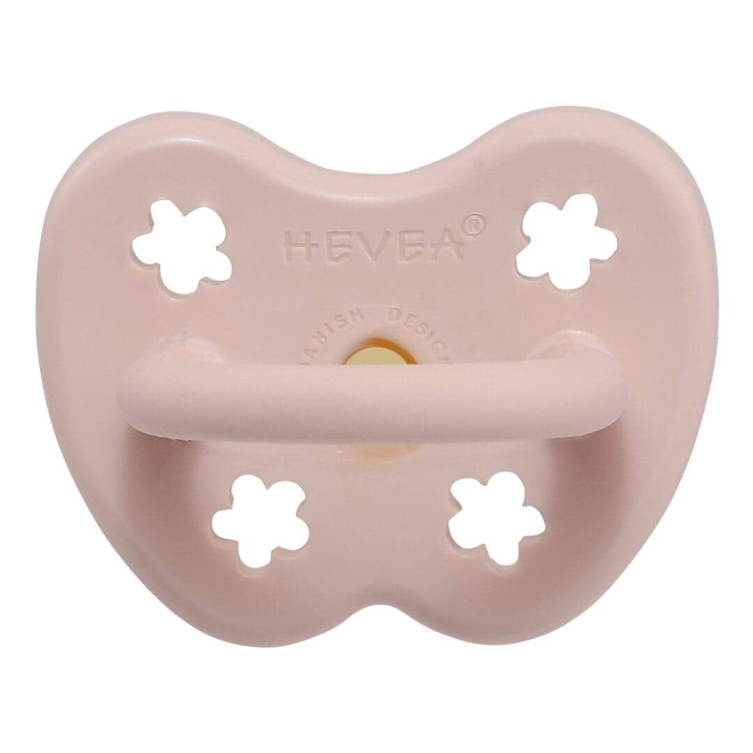 Chupeta redonda látex powder pink 3-36 M