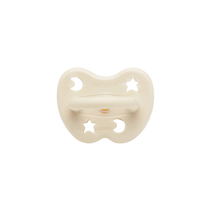 Chupeta redonda látex milky white 0-3 M