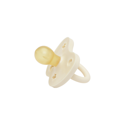 2 chupetas redondas látex baby blue | milky white 0-3 M