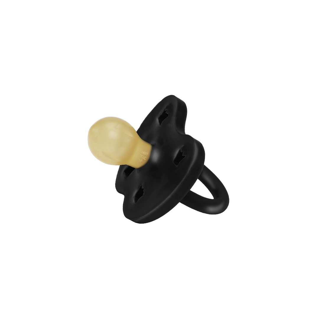 Chupeta redonda látex black 3-36 M