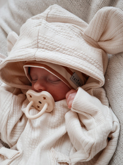 Chupeta redonda látex milky white 0-3 M