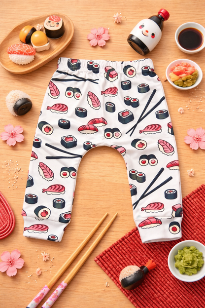 Calças Calças “Let’s Roll” sushi