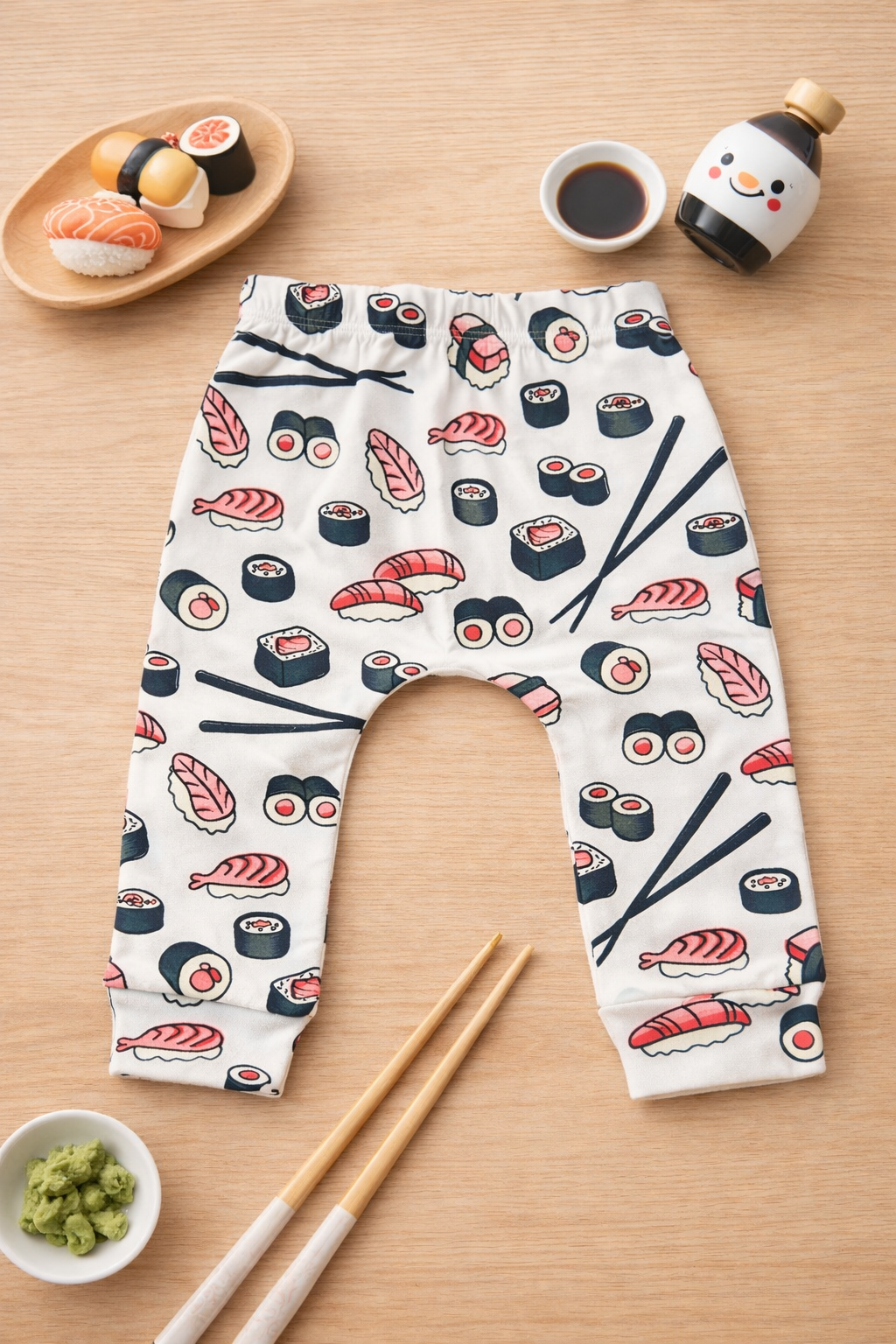 Calças Calças “Let’s Roll” sushi
