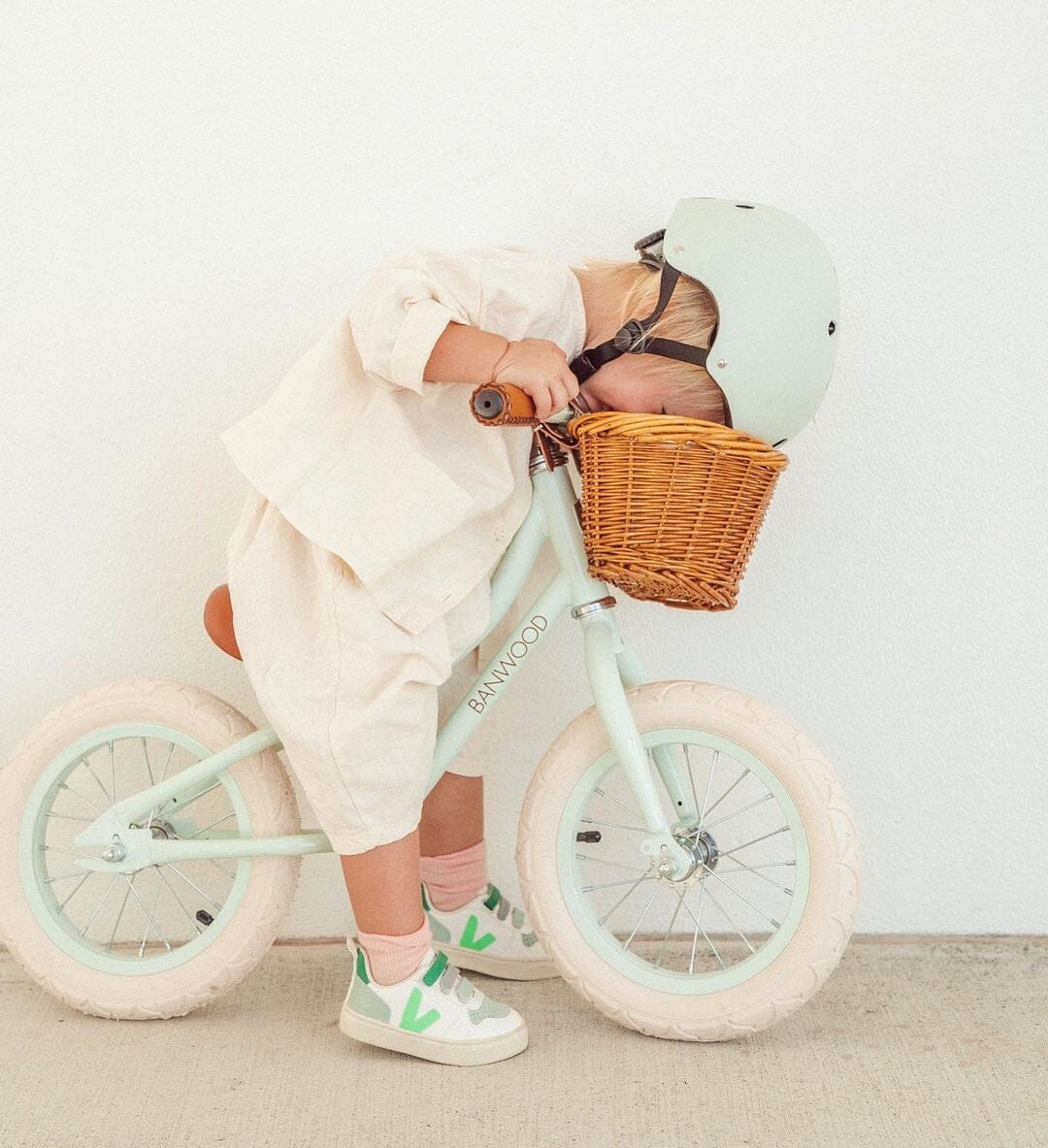 Bicicleta de equilíbrio First Go! - matte mint Toys Banwood