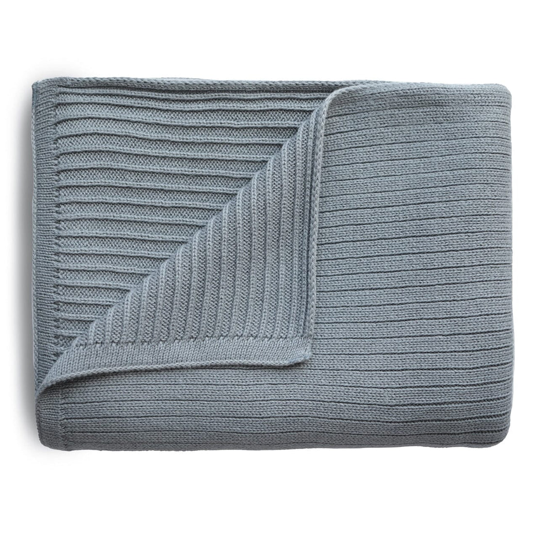 Manta de bebé ribbed smoke muslin mushie