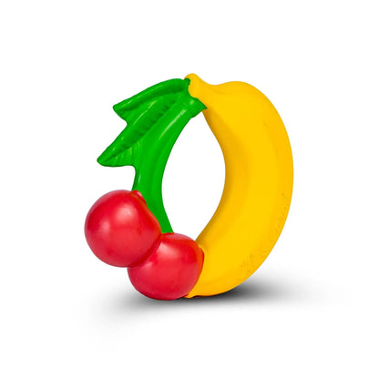 Anel de dentição banana cereja