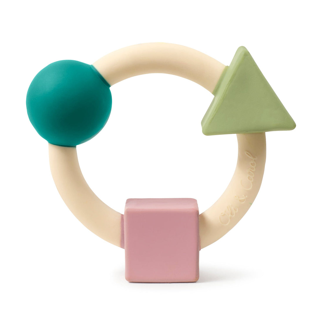 Anel de dentição Bauhaus soft colors Toys Oli&Carol